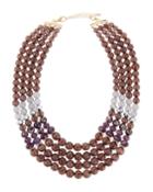 Multi-strand Bead Necklace