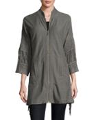 Eloisa Crochet-trim Jacket,