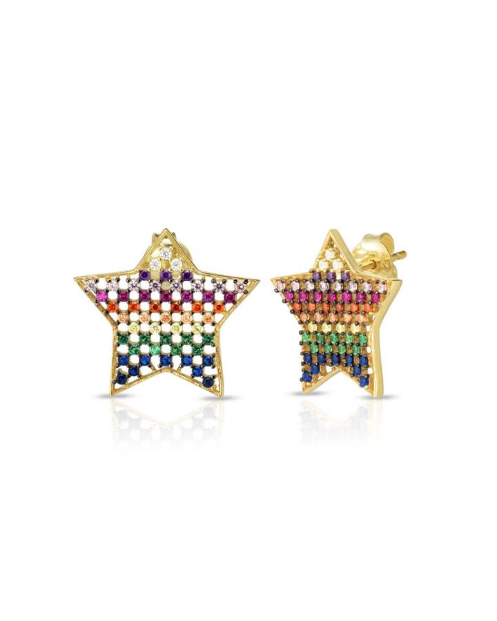 Gold-plated Rainbow Star