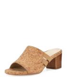 Rimba Cork Chunky-heel