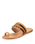 Daphne Woven Toe-ring Flat