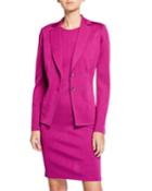 Milano Pintuck Knit Jacket