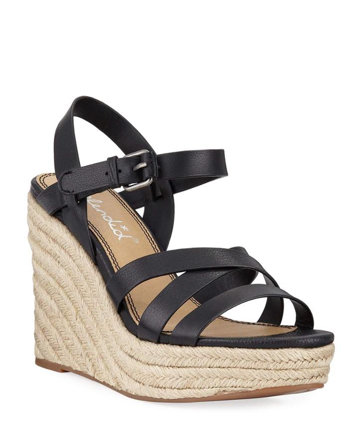Billie Strappy Wedge Espadrilles