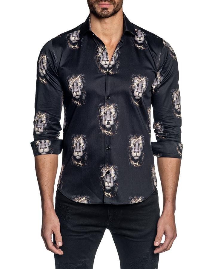 Men's Semi-fit Lion