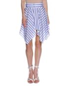 Striped Handkerchief-hem