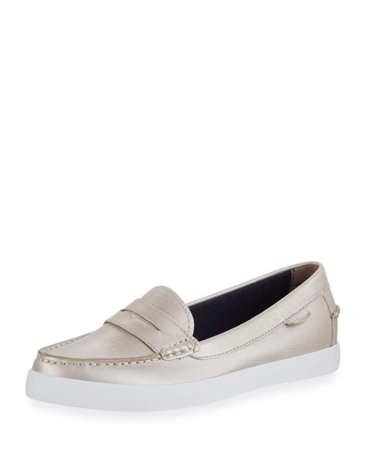 Nantucket Metallic Leather Penny