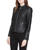 Classic Stand-collar Leather