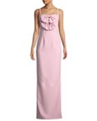 Milayla Column Gown W/ Bow Details