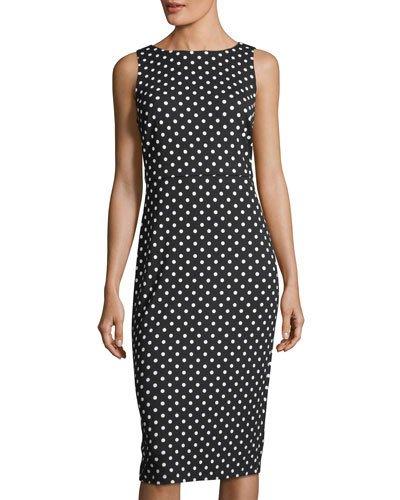 Marina Polka-dot Sheath