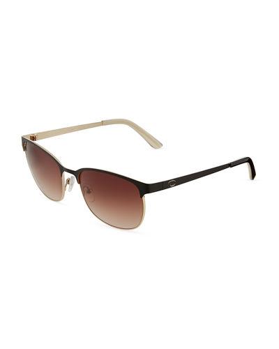 Oval Two-tone Metal
