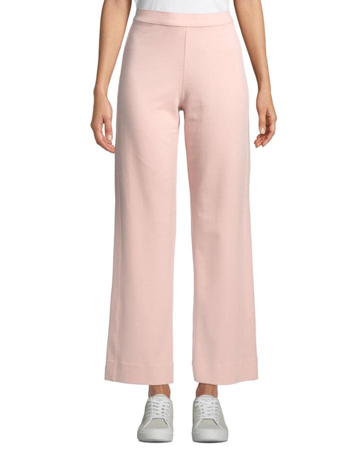 Petite Ankle-length Stretch Cotton Jog Pants