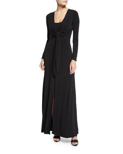 Salina Tie-front Long-sleeve