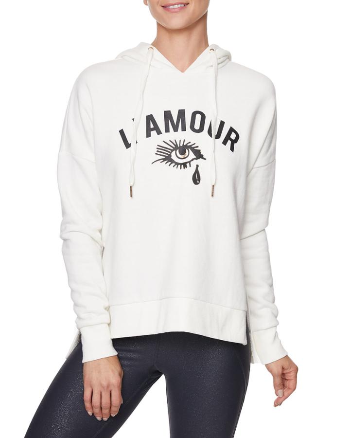 L'amour Drop-shoulder Hoodie