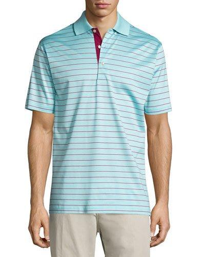 Striped Cotton Polo