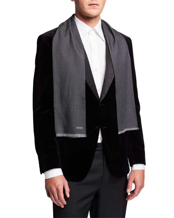 Men's Printed Wool