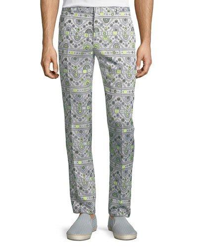 Clyde Geometric-print
