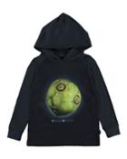 Ramzi Team Earth Graphic Hooded Tee,