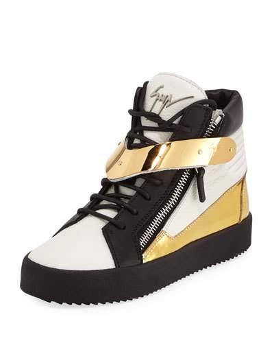 May Multicolor V Platform Sneaker,