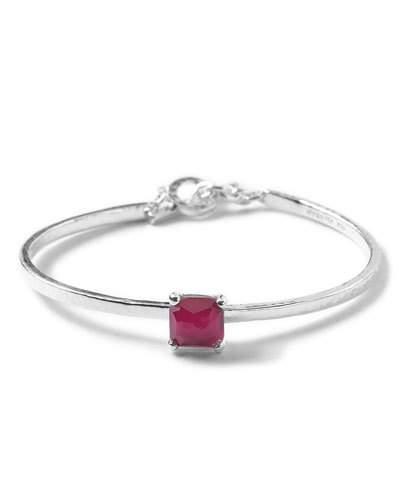 Rock Candy&reg; Wonderland Oval Single-stone Toglette Bangle In Raspberry