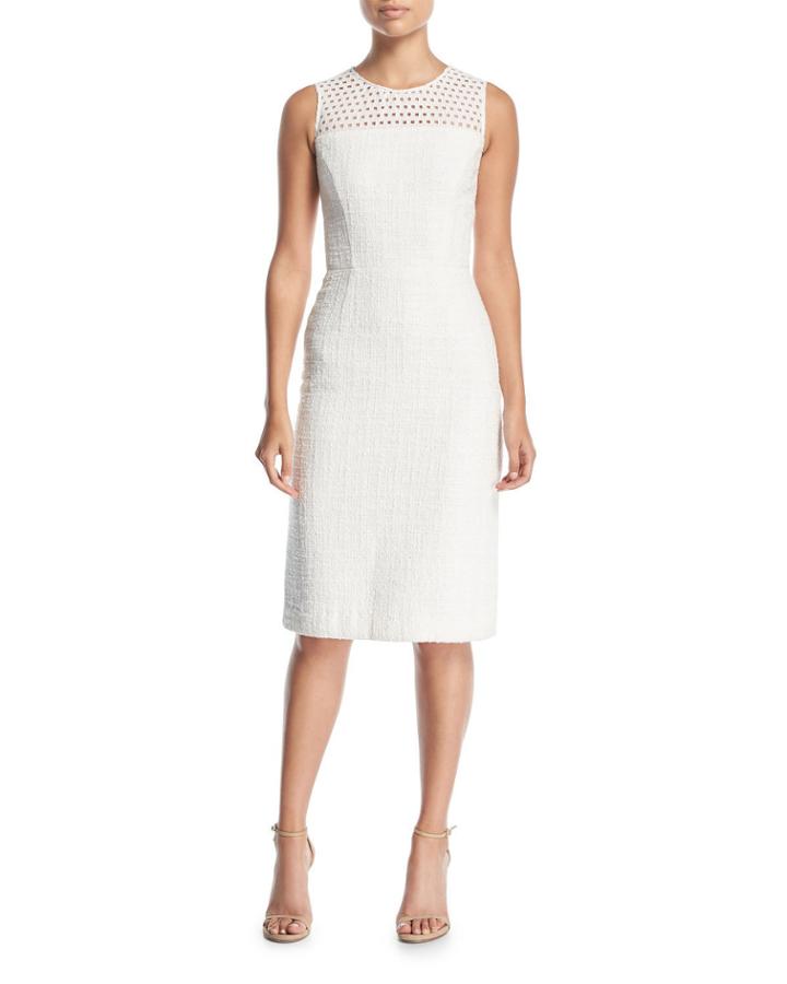 Sleeveless Eyelet