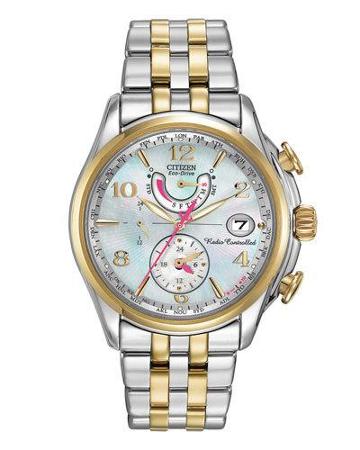 39mm World Time Two-tone Chronograph Bracelet Watch