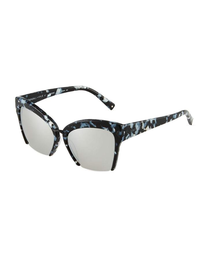 Brooke Oversized Tortoiseshell Acetate Cat-eye