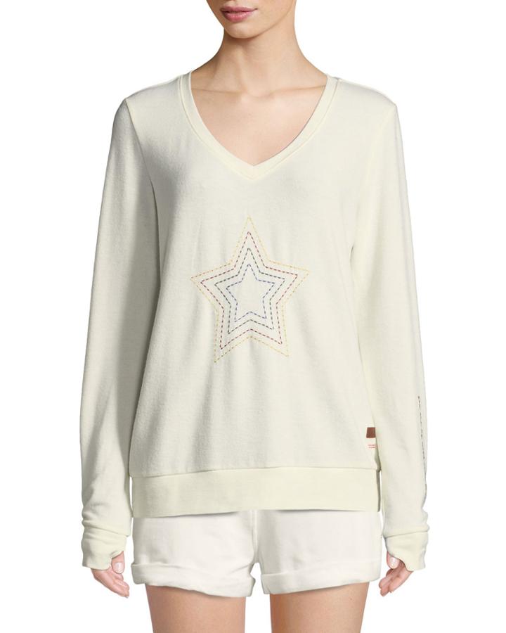 You Are My Wish Embroidered Comfy Top