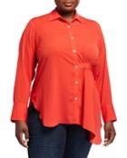 Plus Size Susana Asymmetrical Top