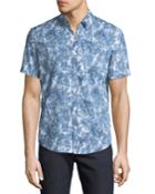 Men's Floral Short-sleeve