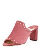 Myla Studded Suede