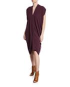 Daina V-neck Draped