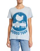 Woodstock Distressed Graphic Short-sleeve Tee