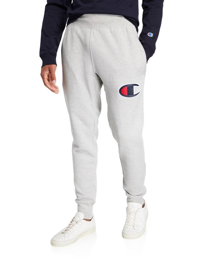 Men's Rw Logo Patch Jogger Pants