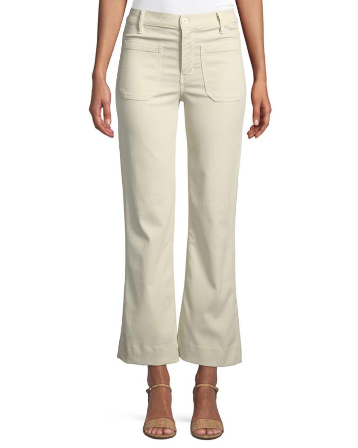 The Cropped Mariner Flare-leg Pants