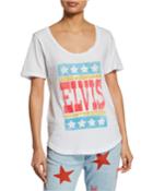 Elvis Has Left Graphic T-shirt