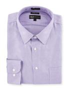 Trim Fit Non-iron Dobby Dress