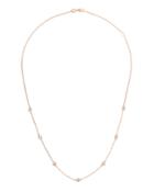 14k Rose Gold Diamond By-the-yard Necklace