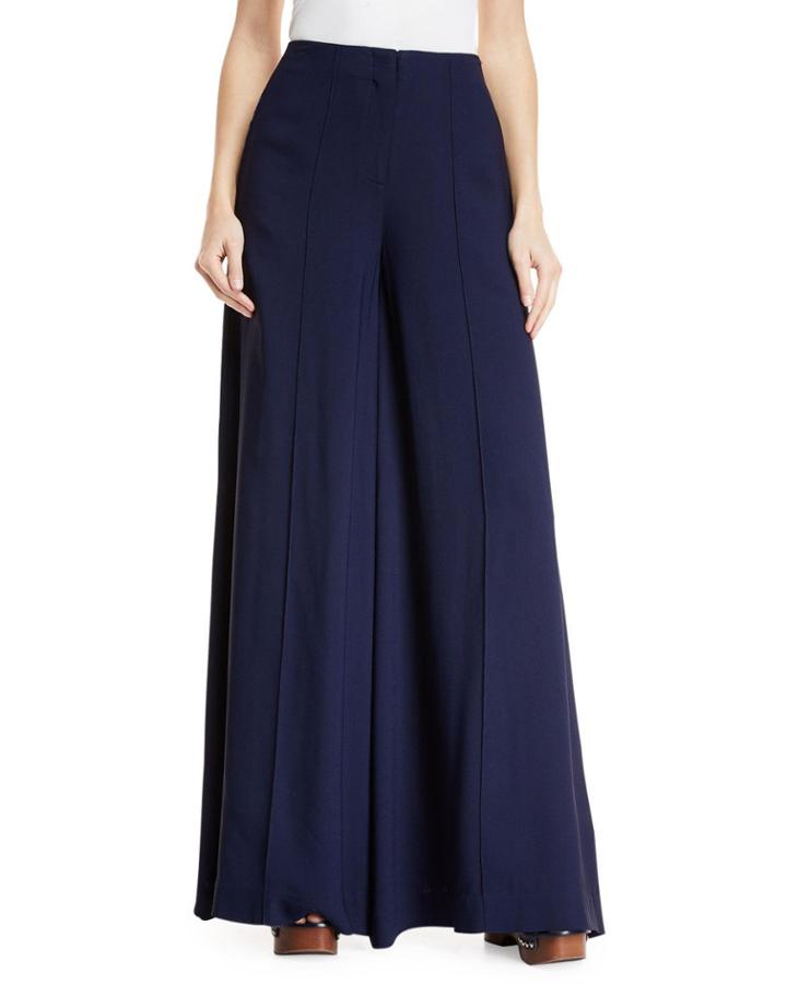 High-waist Wide Palazzo Pants