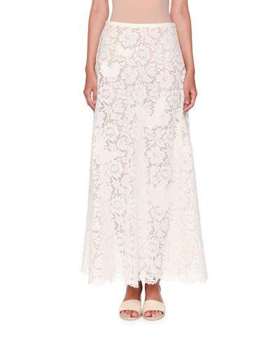 Butterfly Lace A-line Maxi