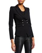 Milano Jersey Faux Double-breasted Jacket