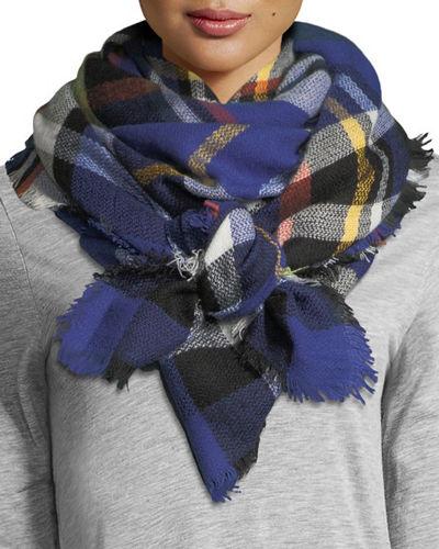 Classic Modern Plaid Fringe Trim