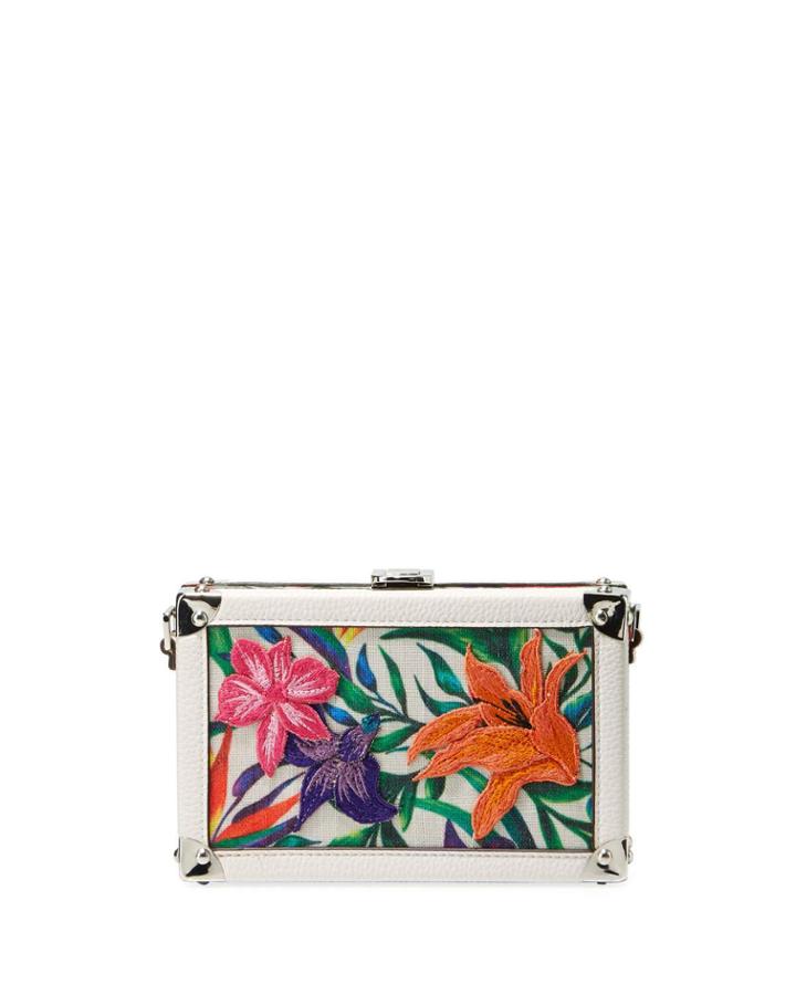 Shayna Floral Embroidered Canvas