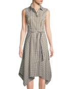 Nanette Gingham Sleeveless Handkerchief