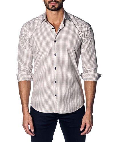 Semifitted Mini-gingham