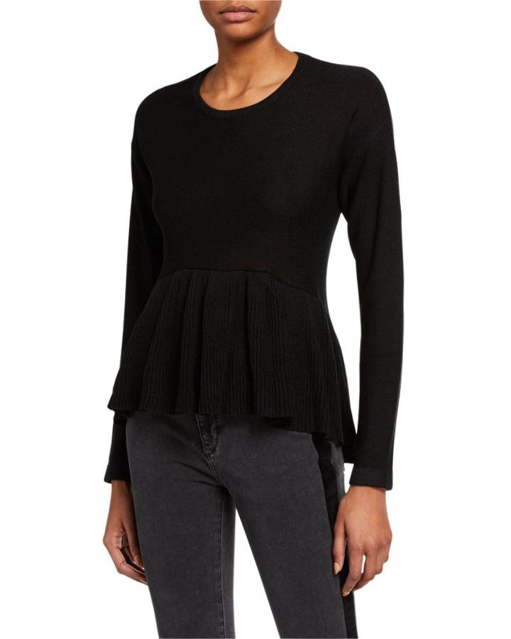 Ruffle Peplum Top