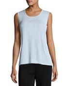 Scoop-neck Knit Tankwater,