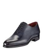 Baza Smooth Leather Oxford, Blue