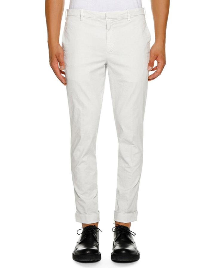Men's Straight-fit Cuffed Trousers