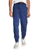 Men's Straight Leg Smooth Flat Pants