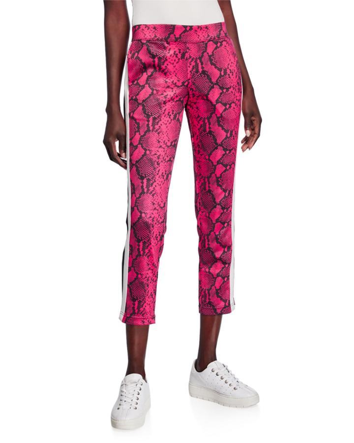 Baby Boa Cropped Track Pants